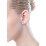 14k Yellow Gold Kaslique Stud