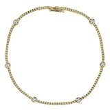 14k Yellow Gold Lusso Diamond Tennis