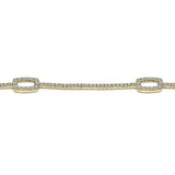 14k Yellow Gold Lusso Diamond Tennis