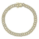 14k Yellow Gold Lusso Diamond Tennis