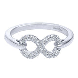 Silver Fashion Ladies' Ring