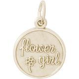 FLOWER GIRL DISC CHARM