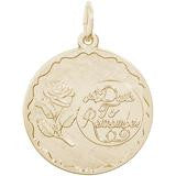 A DATE TO REMEMBER WITH ROSE DISC CHARM
