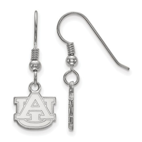 Sterling Silver LogoArt Auburn University XS Dangle Earrings