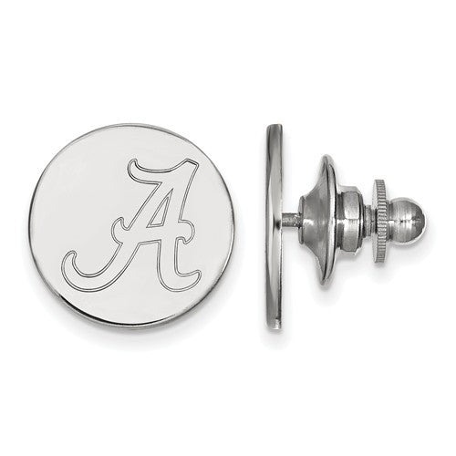 Sterling Silver LogoArt University of Alabama Lapel Pin