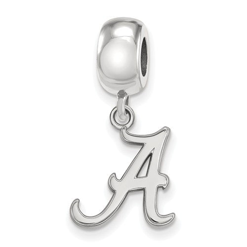 Sterling Silver LogoArt University of Alabama Small Dangle Bead