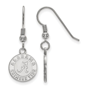 Sterling Silver LogoArt University of Alabama Small Dangle Earrings