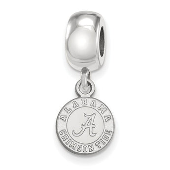 Sterling Silver LogoArt University of Alabama XS Dangle Bead Charm