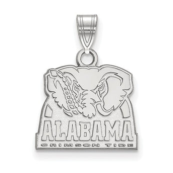 Sterling Silver LogoArt University of Alabama Small Pendant