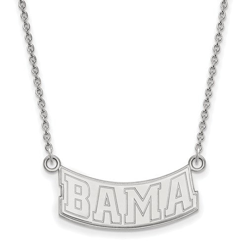 10kw LogoArt University of Alabama Small Pendant w/Necklace