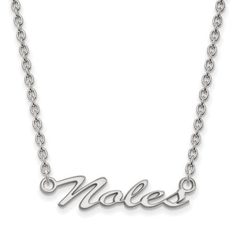 Sterling Silver LogoArt Florida State University Medium Pendant w/Necklace
