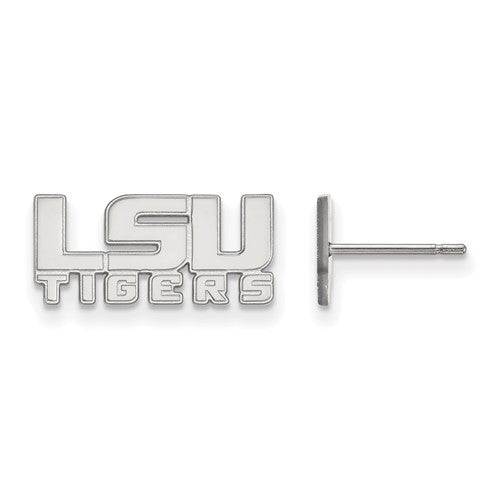 10kw LogoArt Louisiana State University Xs Post Earrings