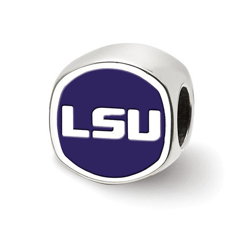 Sterling Silver LogoArt Louisiana State University LSU Primary LSU